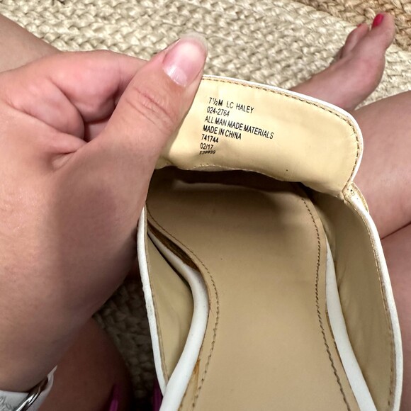 Liz Claiborne LC Haley Slide Mules - Sz 7.5 - Picture 5 of 5